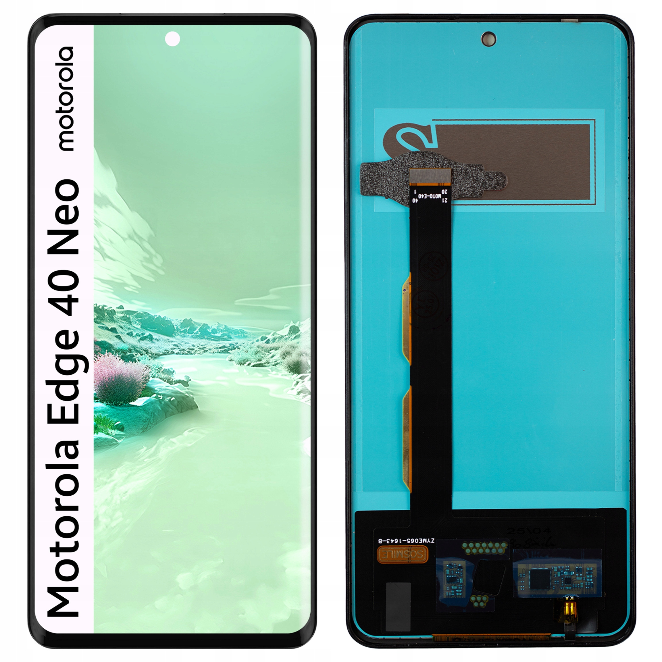 Displej pro Motorola Edge 40 Neo LCD displej Incell XT2307-1