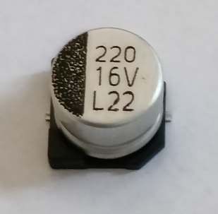 

[10szt] Kondensator elektrolityczny Smd 220µF 16 V