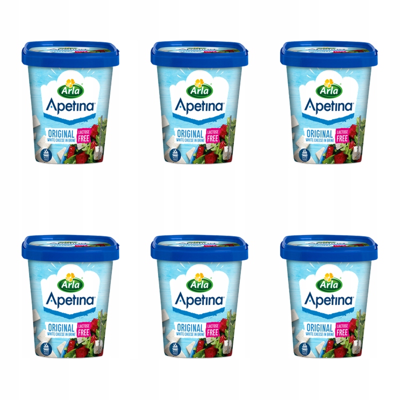 Apetina w kostkach Lactofree 410g/200g X6