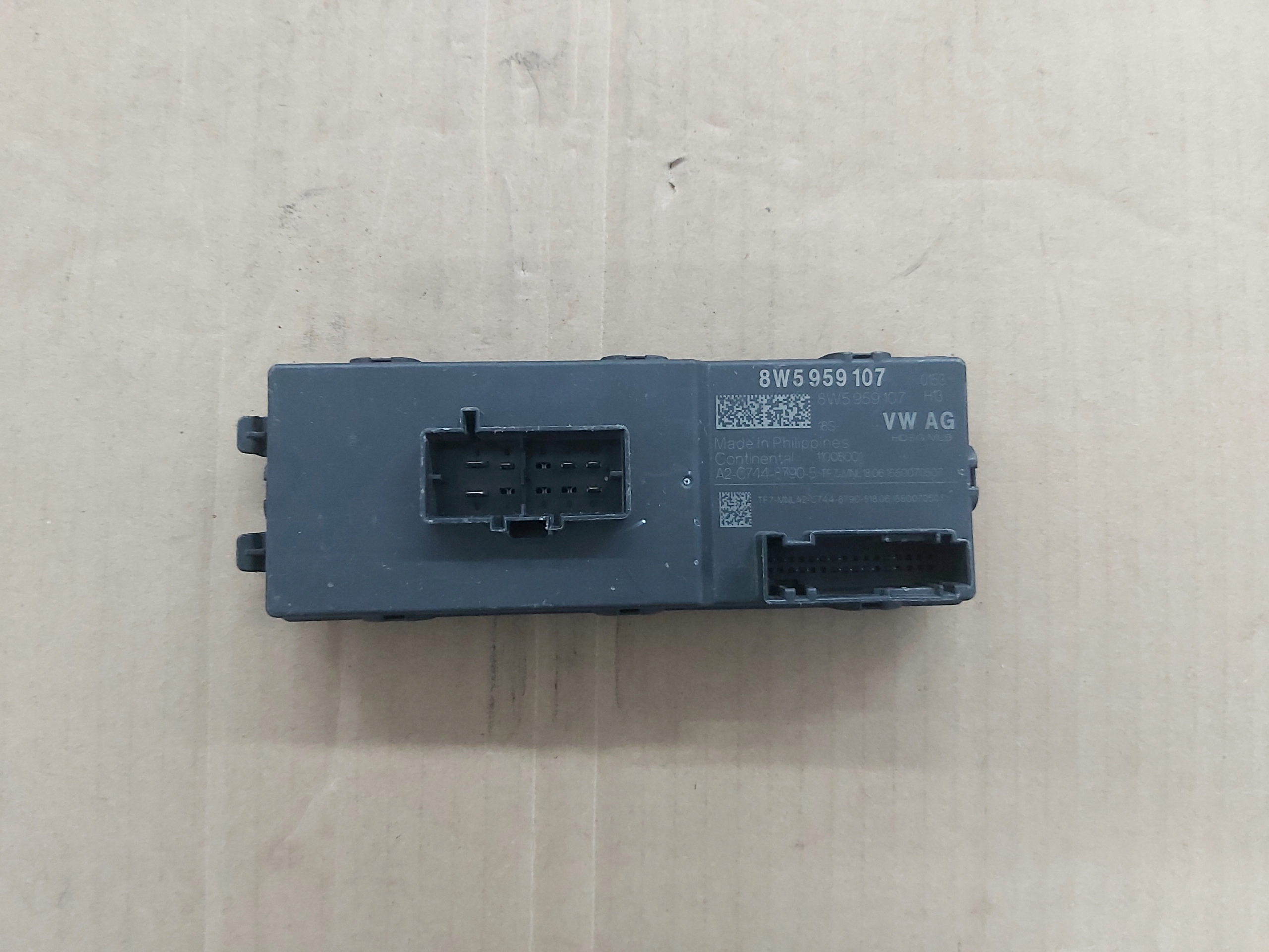 modulo Centralina del cofano 8W5959107 AUDI A4 A5 A6 A8