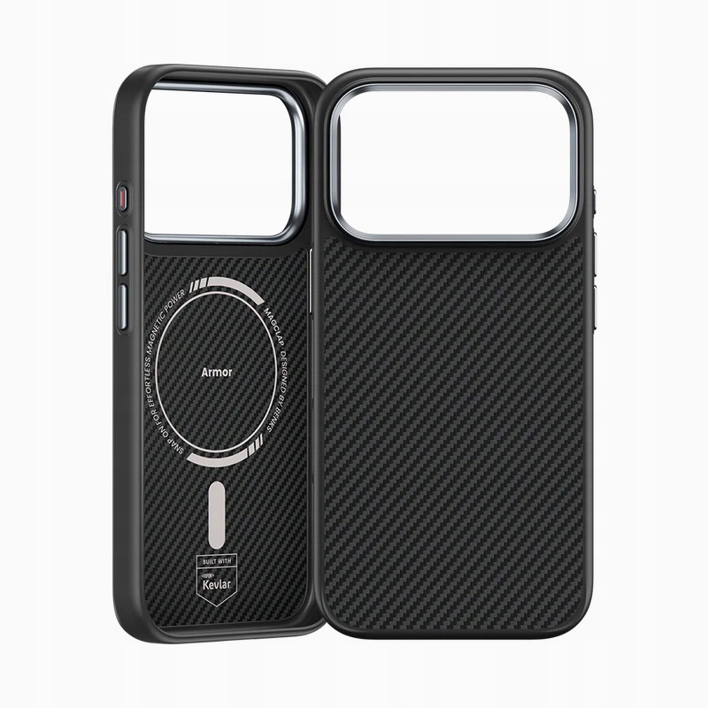 iPhoneアクセサリー Benks Prestige Kevlar iPhone 17 Pro Max Plecki Benks do Apple iPhone 17 Pro Max czarny • Cena, Opinie