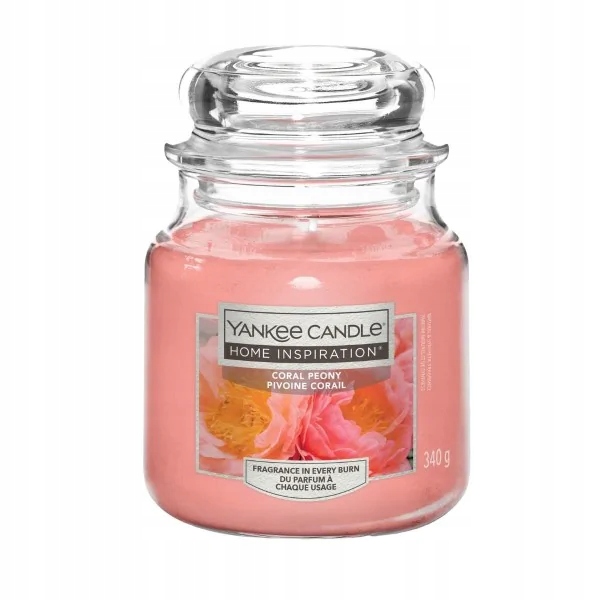 Home Inspiration świeca średnia CORAL PEONY