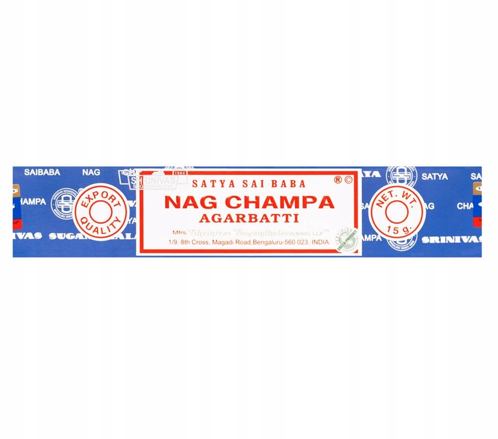 

Kadzidełka Zapachowe Satya Indyjskie Nag Champa