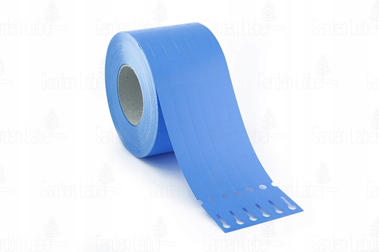 Smyčkové zahradnické/sadové etikety Modré 400x20mm (20x400) 1000ks