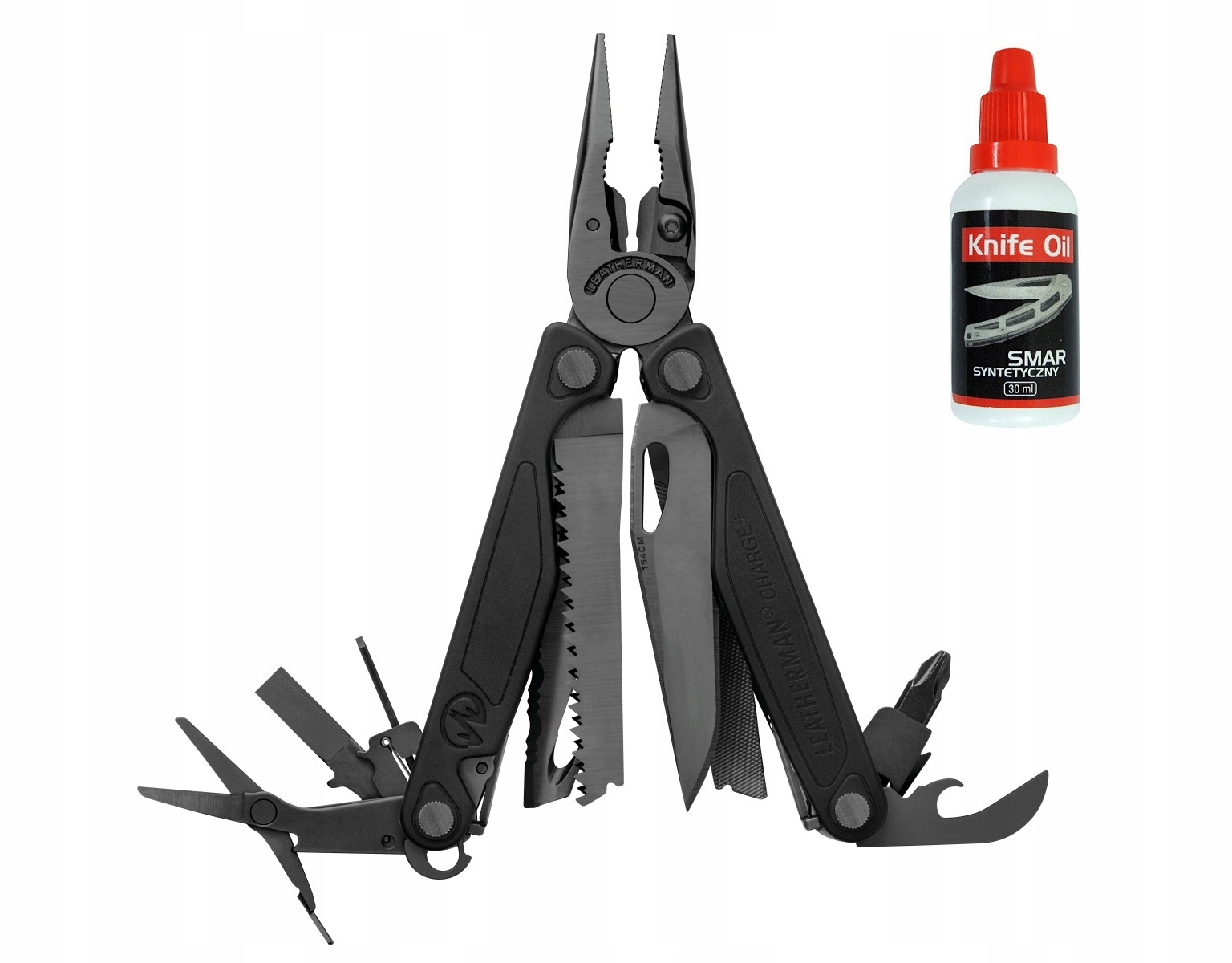 

Zestaw Multitool Leatherman Charge Plus Olej Smar