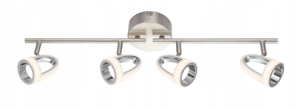 Rodrik Led reflektorová lampa 5W saténový chrom 4xLED 3000K