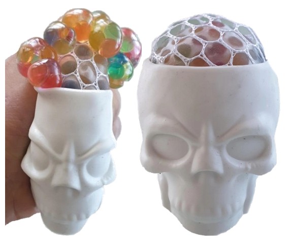 

Squishy Gniotek Gniotka Kosmita Czaszka Alien