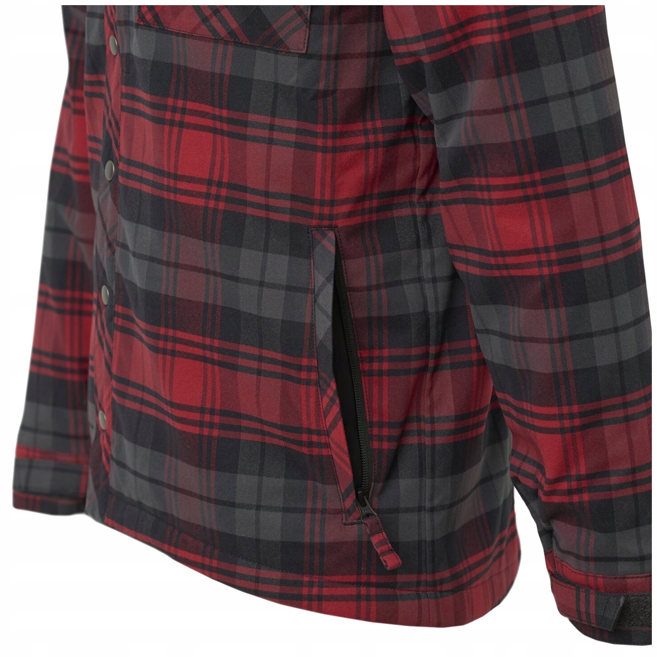 Koszula Męska w Kratę Kurtka Ocieplana WINTER WARDEN HELIKON Niebieska S Linia regular