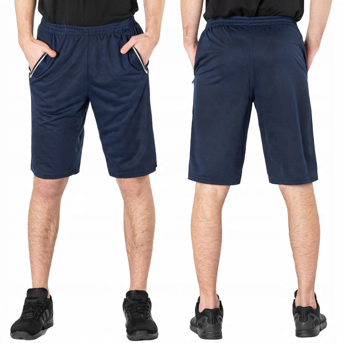 

Krótkie Spodenki Dresowe Szorty Męskie 6377-3 6XL