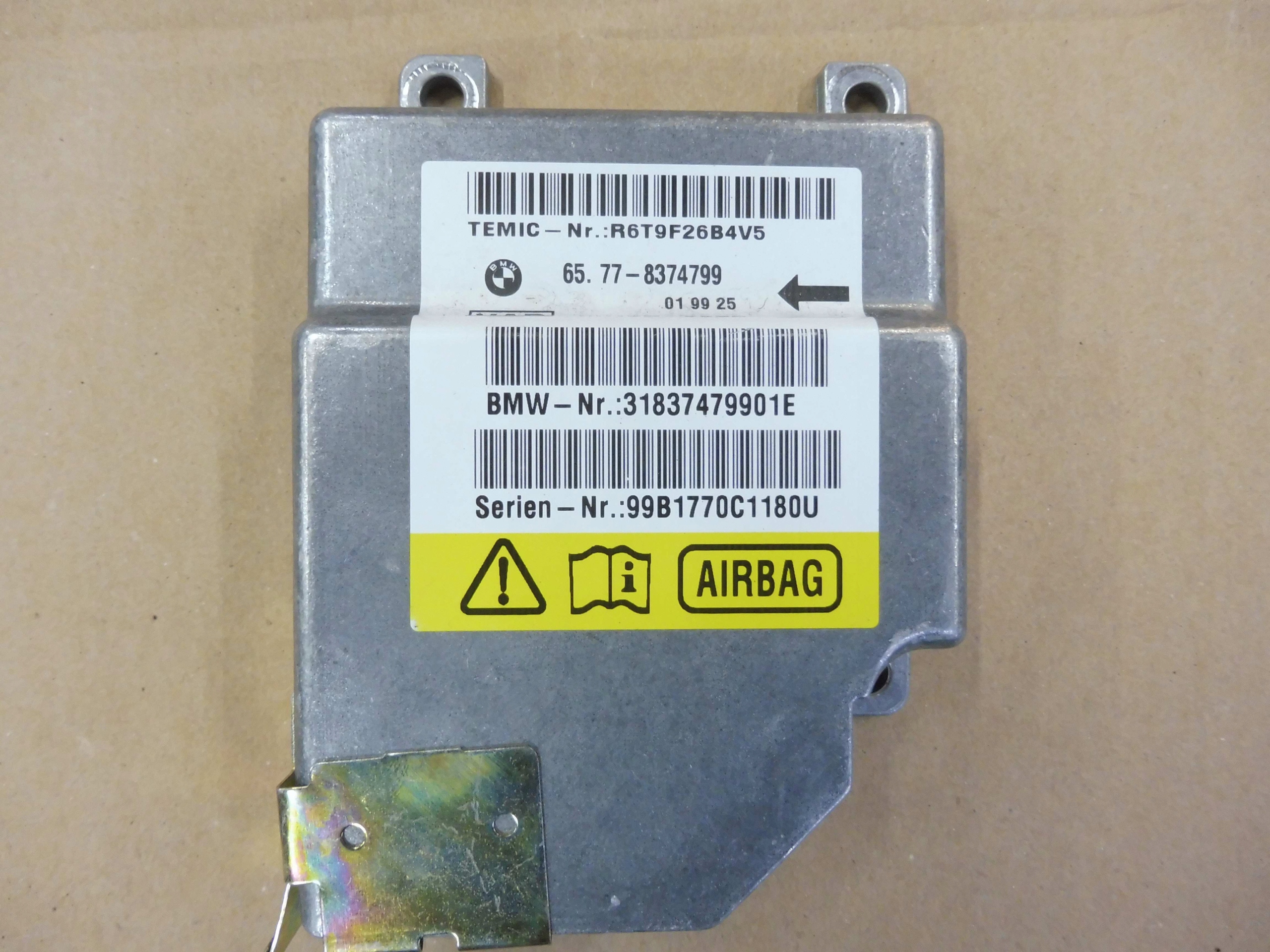 Bmw E36 Z3 E38 E39 moduł sensor poduszki 8374799