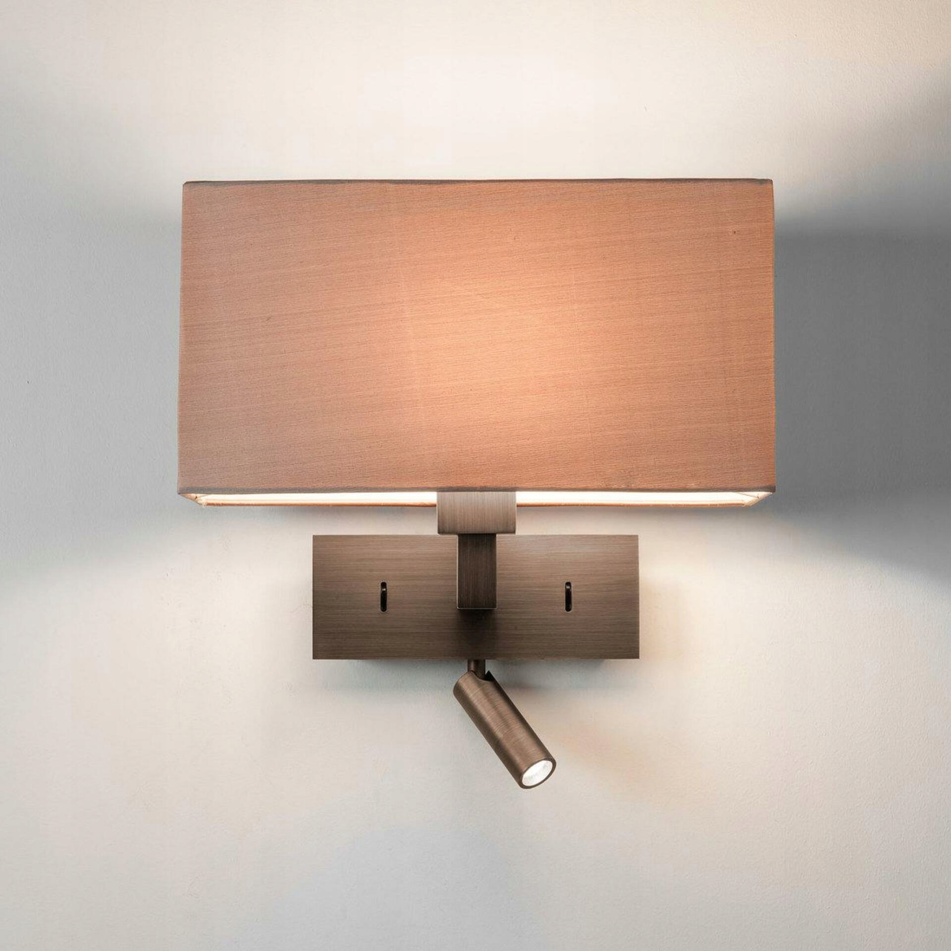 Astro Park Lane Reader nástenné svietidlo Led bronz E27 bez tienidla