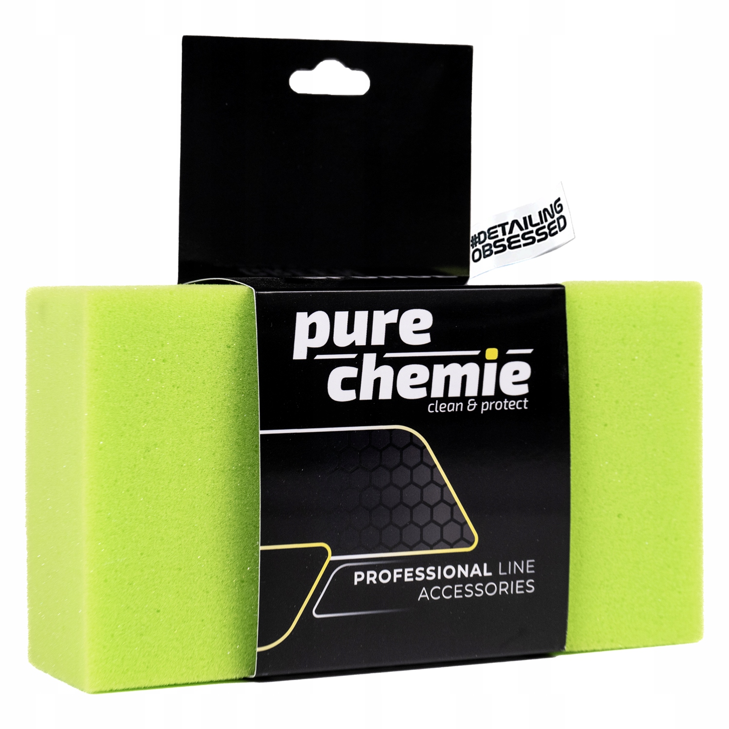 Wytrzymała Gąbka Do Mycia Pojazdów Nierysująca Green Sponge Pure Chemie