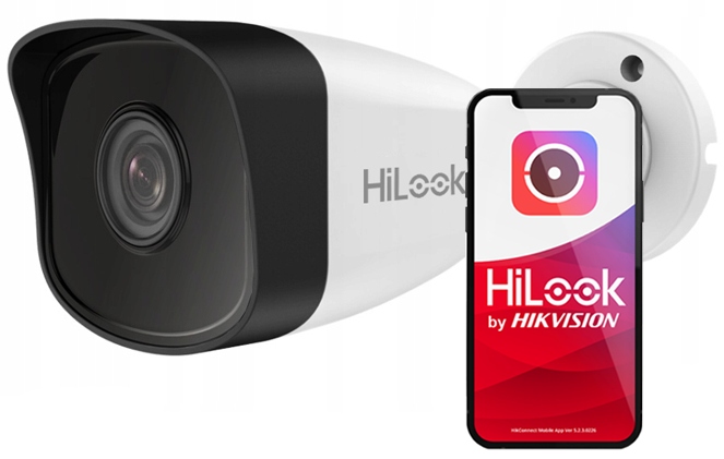 Vonkajšia Kamera Ip PoE 5Mpx IR30m IPCAM-B5 Hilook od Hikvision