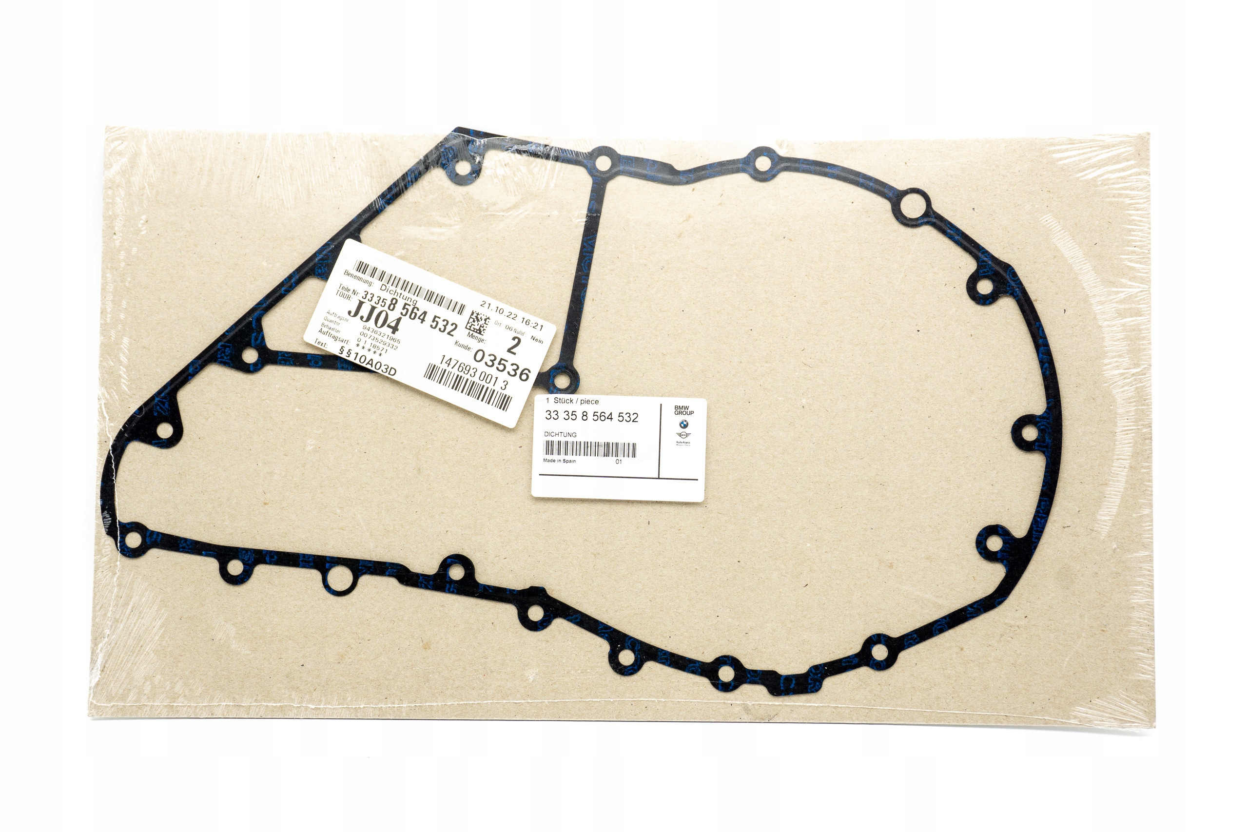 Uszczelka pokrywy łańcucha Bmw C600 C650