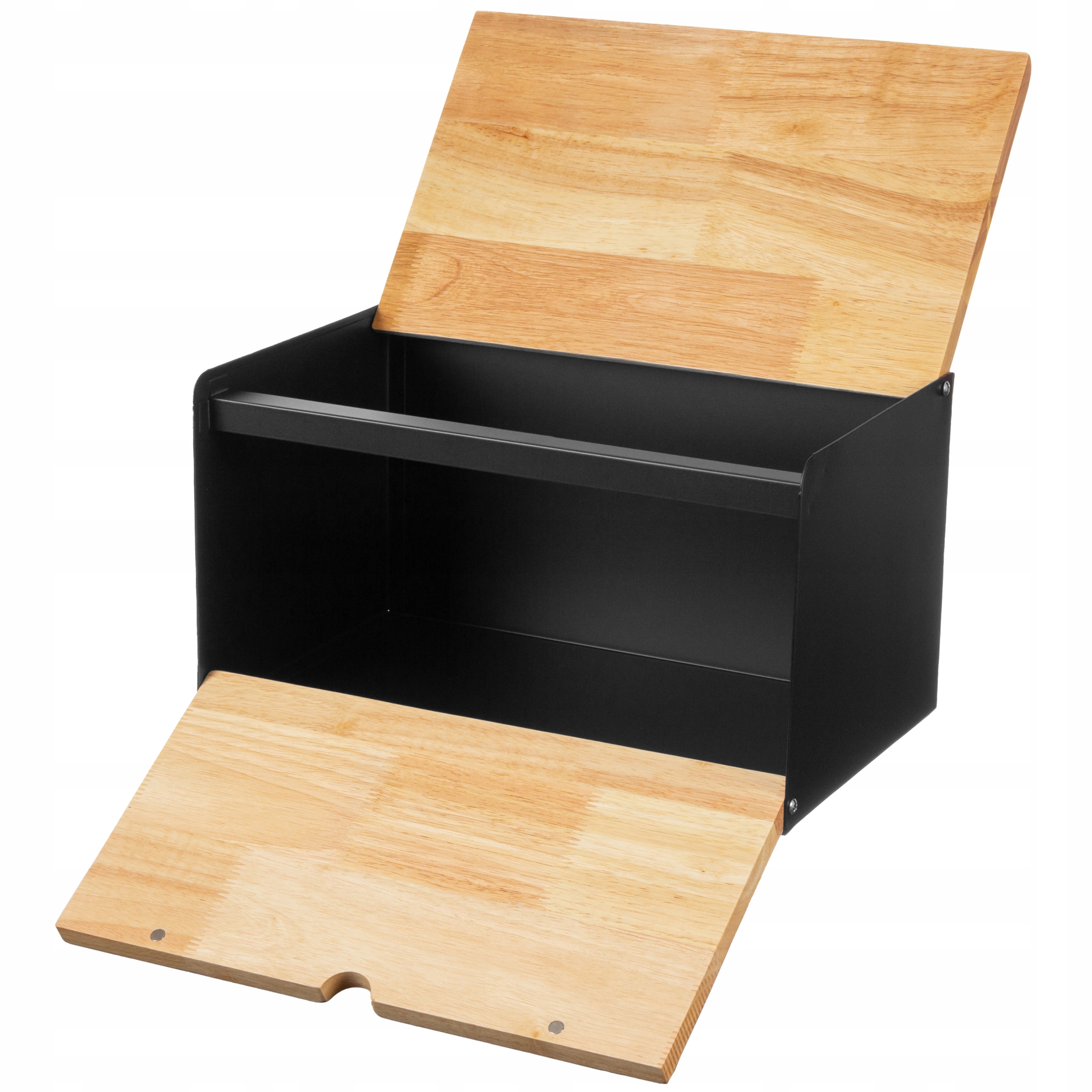 CHLEBAK POJEMNIK NA PIECZYWO Z DREWNIANĄ POKRYWKĄ Marka Brunbeste