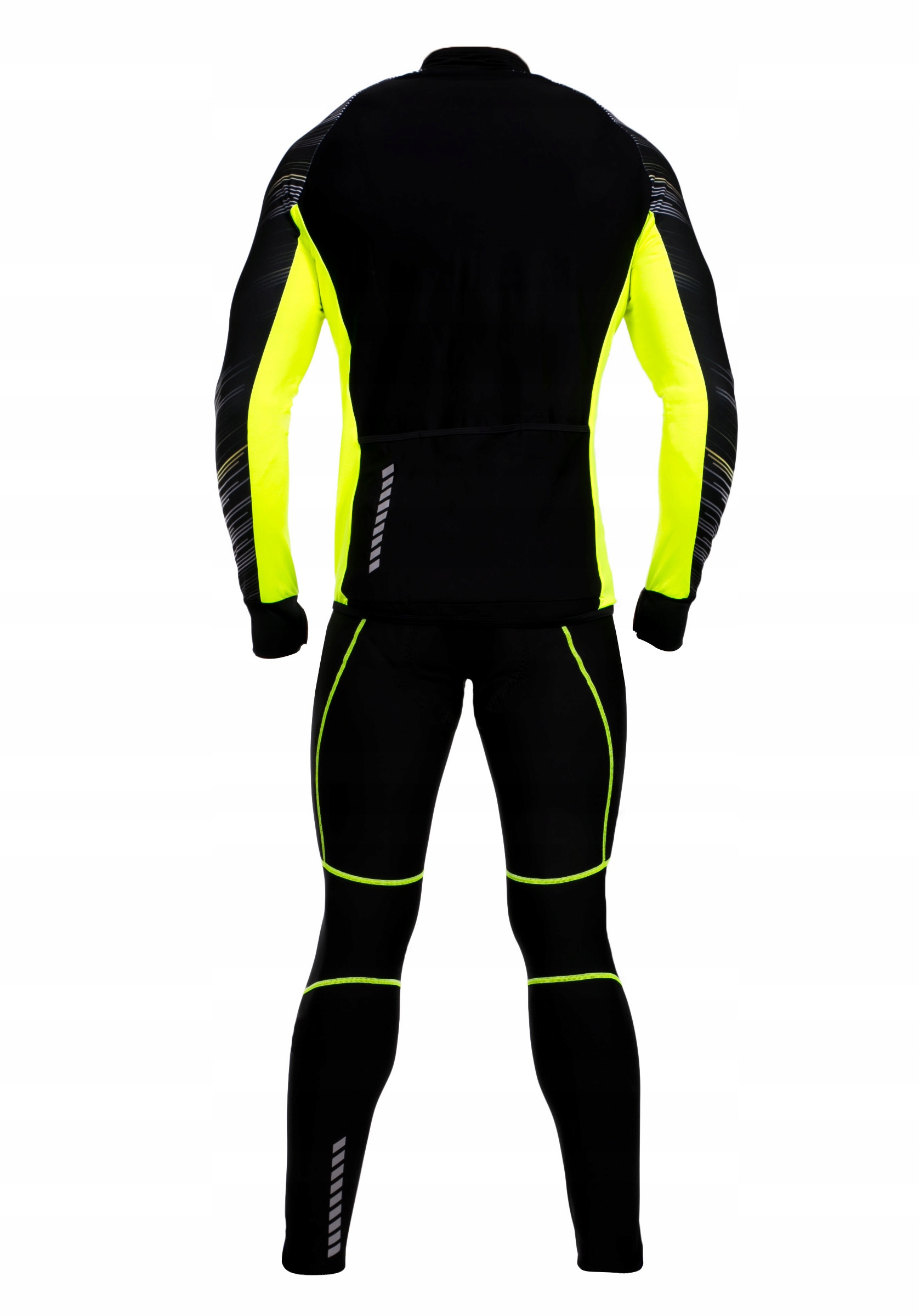 STRÓJ ROWEROWY kolarski męski komplet na rower ocieplany STANTEKS XL Zawartość kompletu bluza długie spodnie