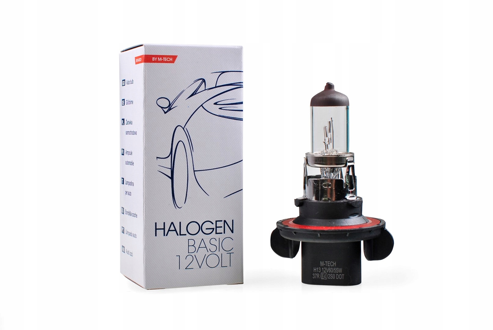 

Żarówka halogenowa M-tech H13 9008 12V 60/55W