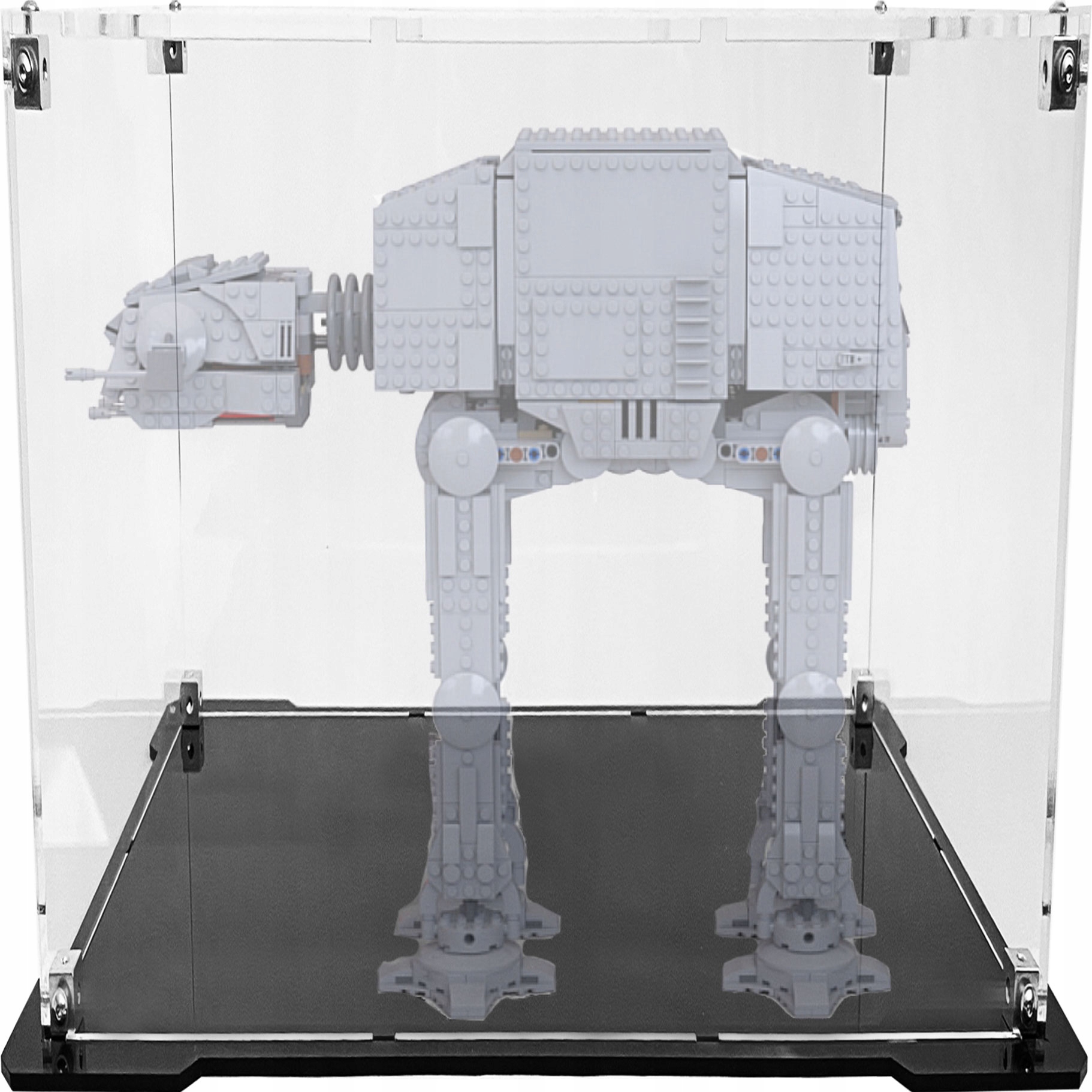 Vitrína s černou základnou pro sadu Lego 75288 Star Wars At-at