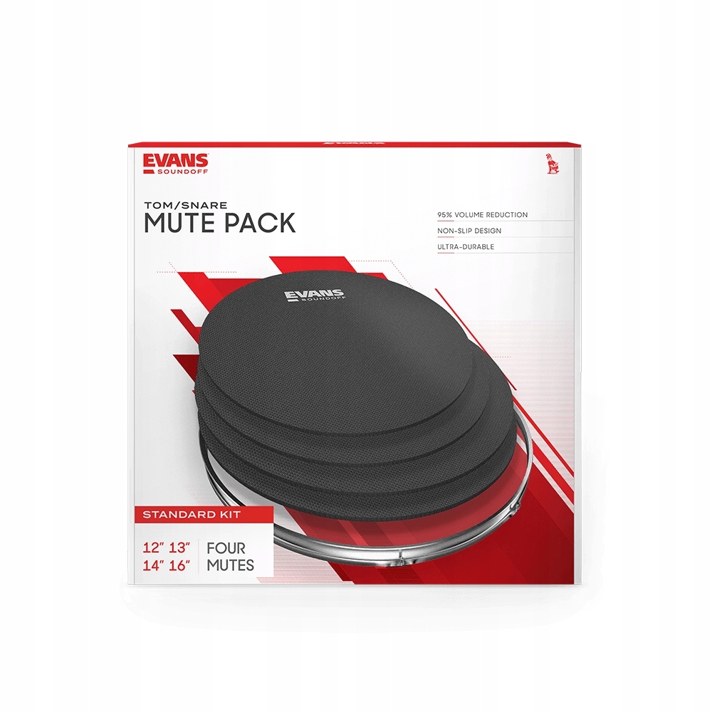 Evans SoundOff Sada Tlumítek pro Bicí Standard 12, 13, 14, 16