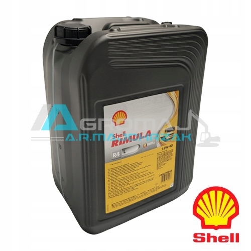 Shell Olej Shell 15W40 20 L Rimula R4 L Jerry Can CK-4 Man 3275 228.