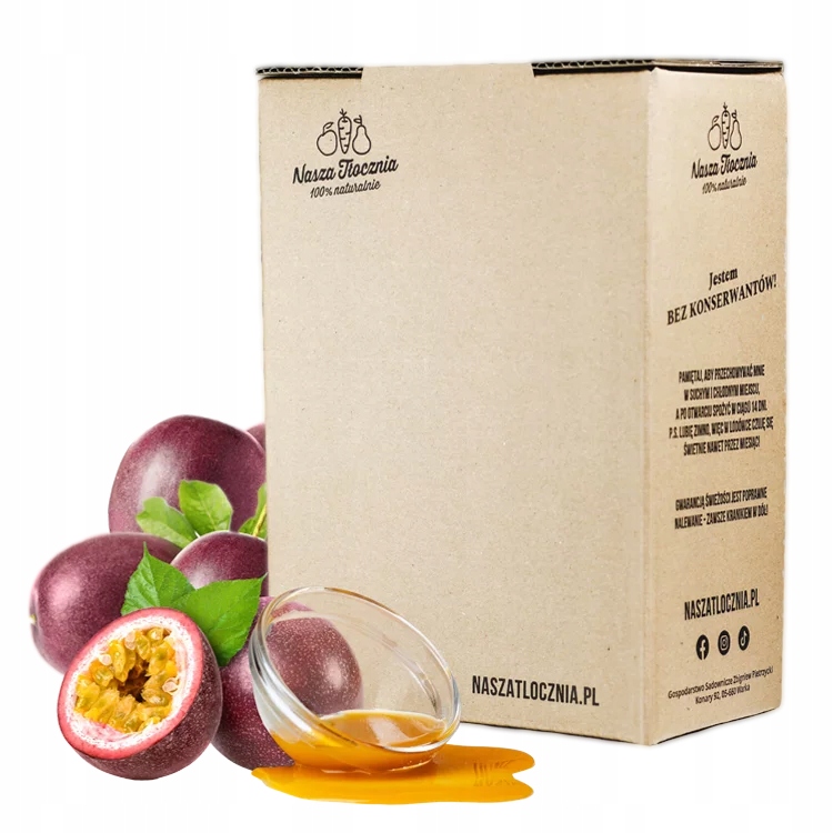 100% pyré Marakuja pyré Pyré z Marakui passion fruit drinky zmrzlina 3kg