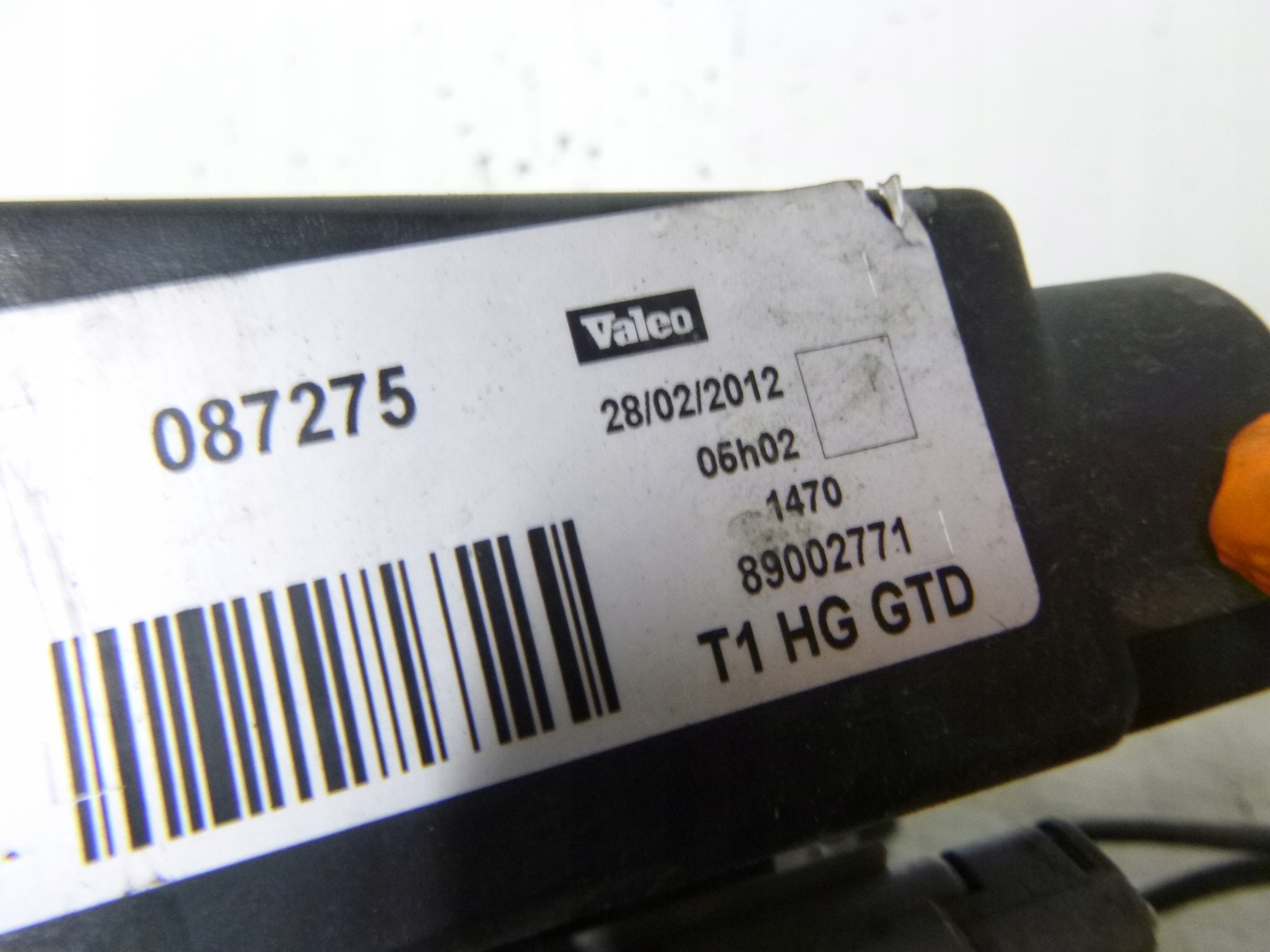 light front left Peugeot 206 2002r. 89002771