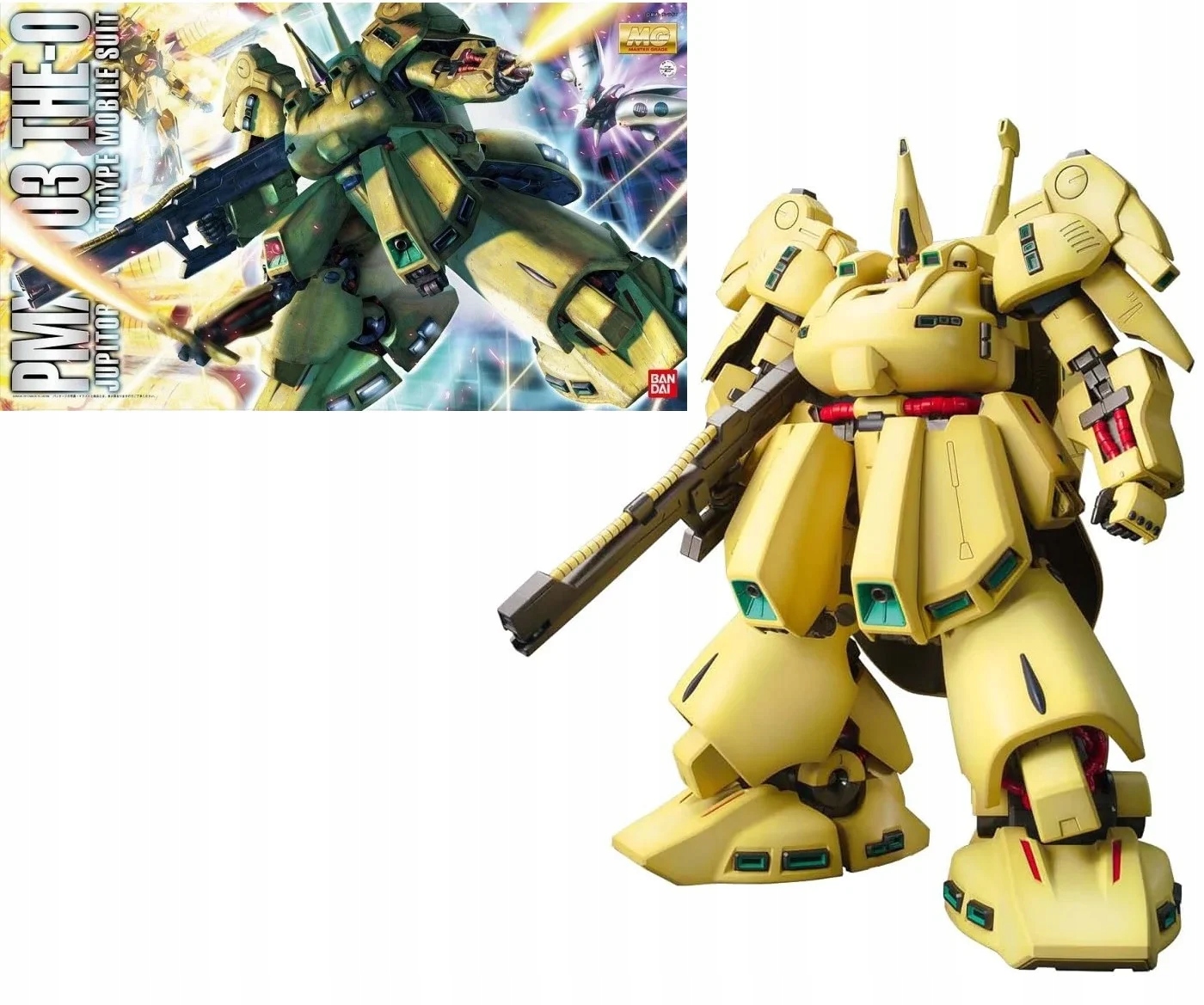 model Figurka Gundam Mg 1/100 PMX-003 The-O