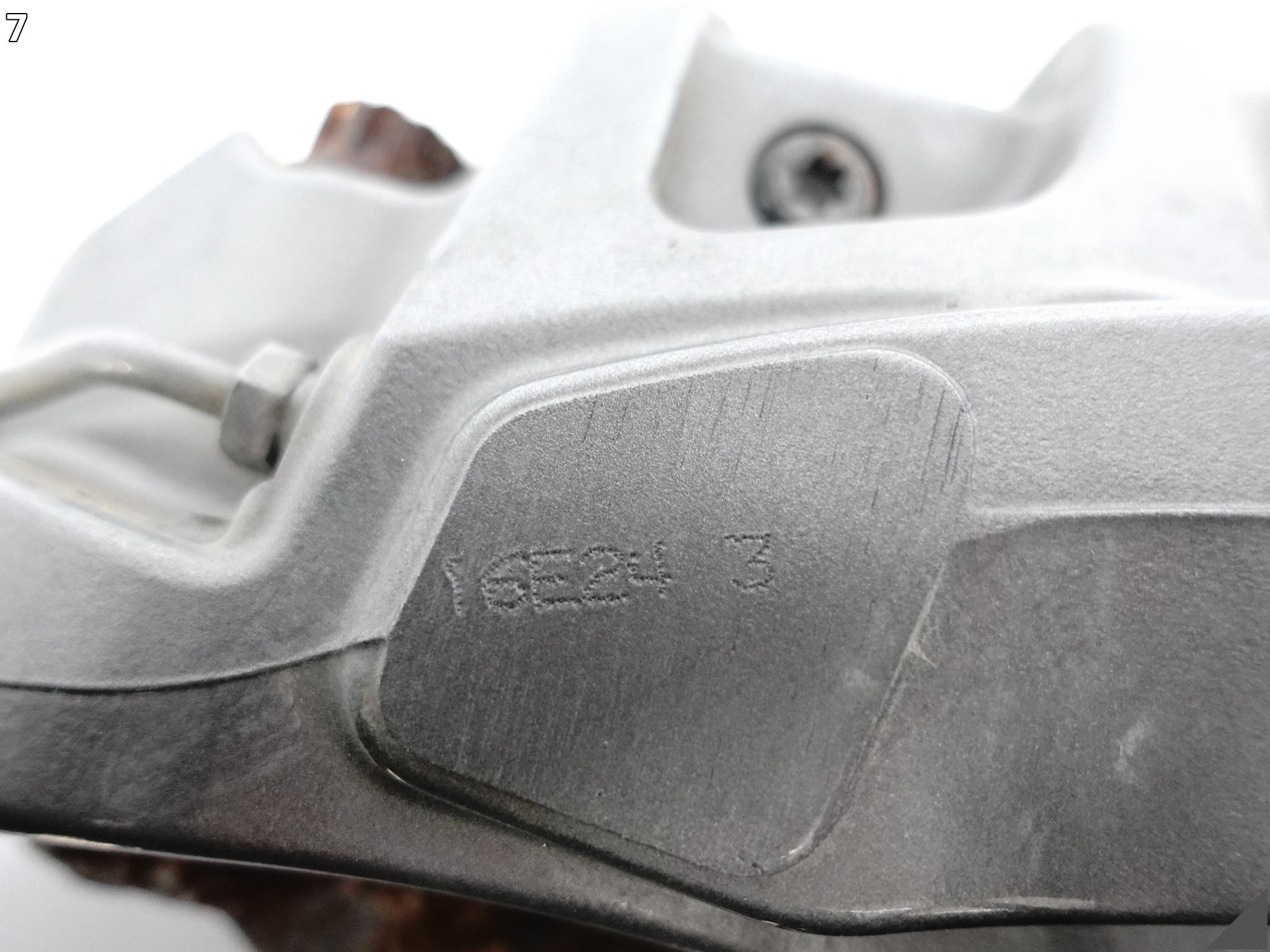 AUDI S8 plus A8 4H0 D4 LIFT 13-17 caliper brakes CERAMIKA left front 92 KM
