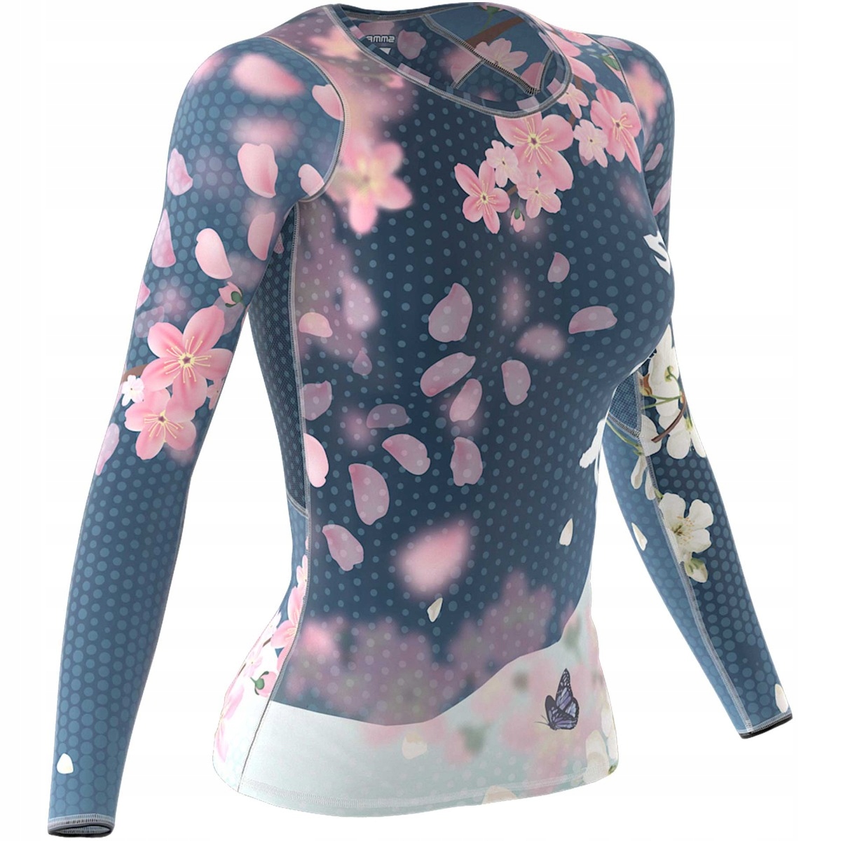 DAMSKA KOSZULKA SPORTOWA SMMASH BLOSSOM BLOSSOM-XL