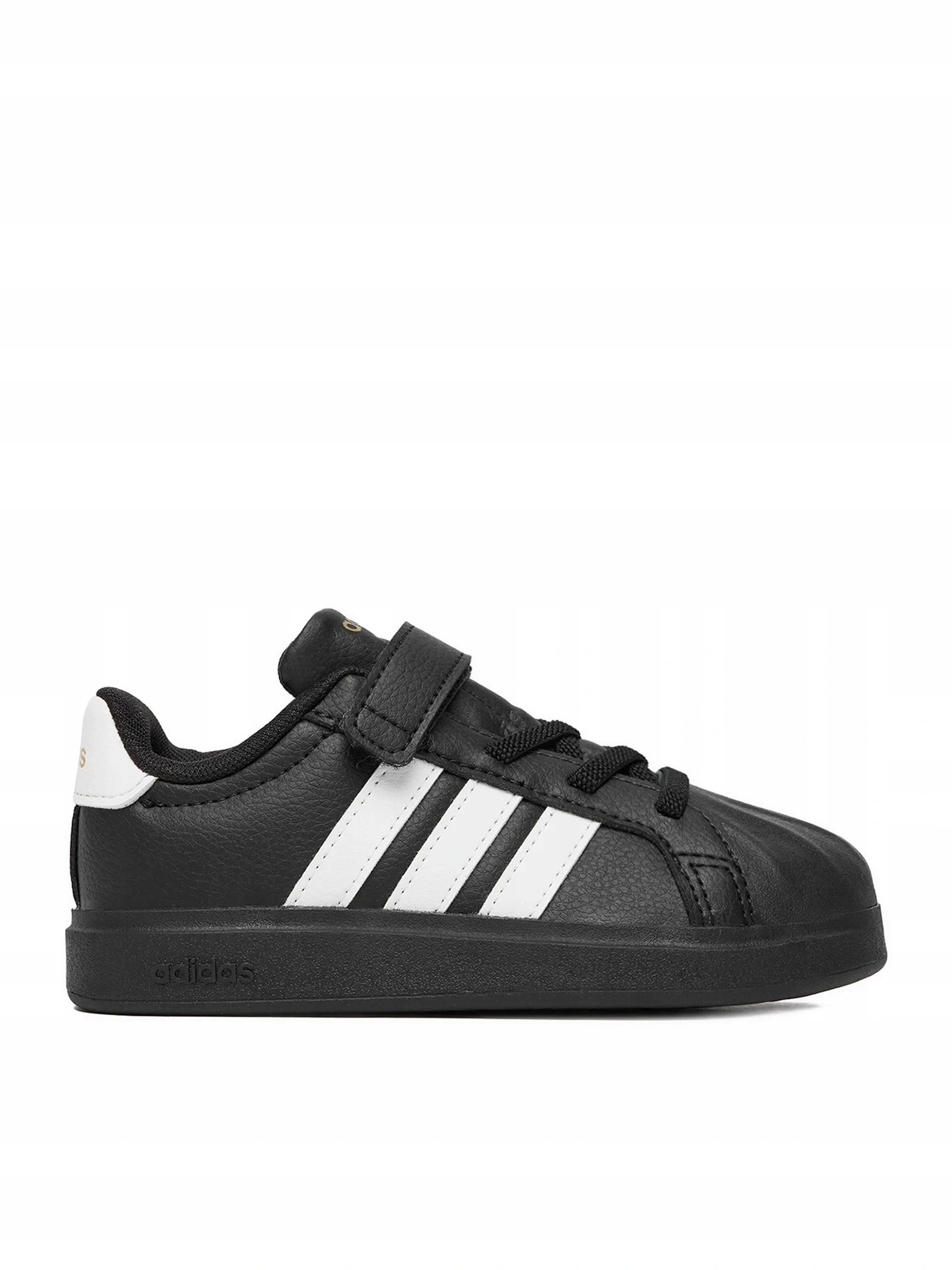 Buty Sportowe Dziecięce Na Rzep Czarne Białe Paski Streettalk JS5054 r.25,5