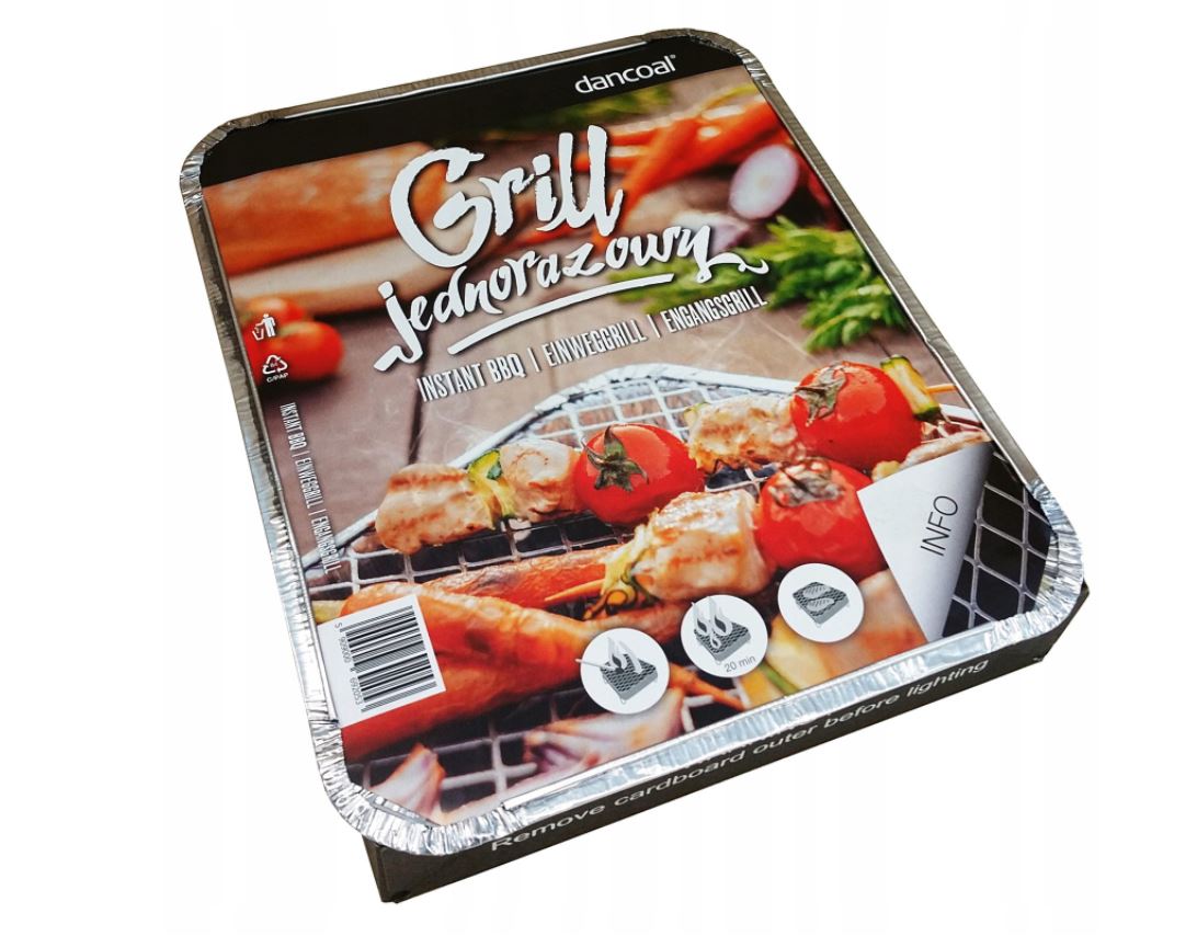 

Grill Jednorazowy Kompletny Zestaw Turystyczny