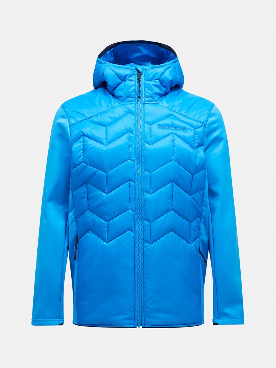 Peak Performance Pánská bunda Elevate Liner Hybrid Hood Brilliant Blue M