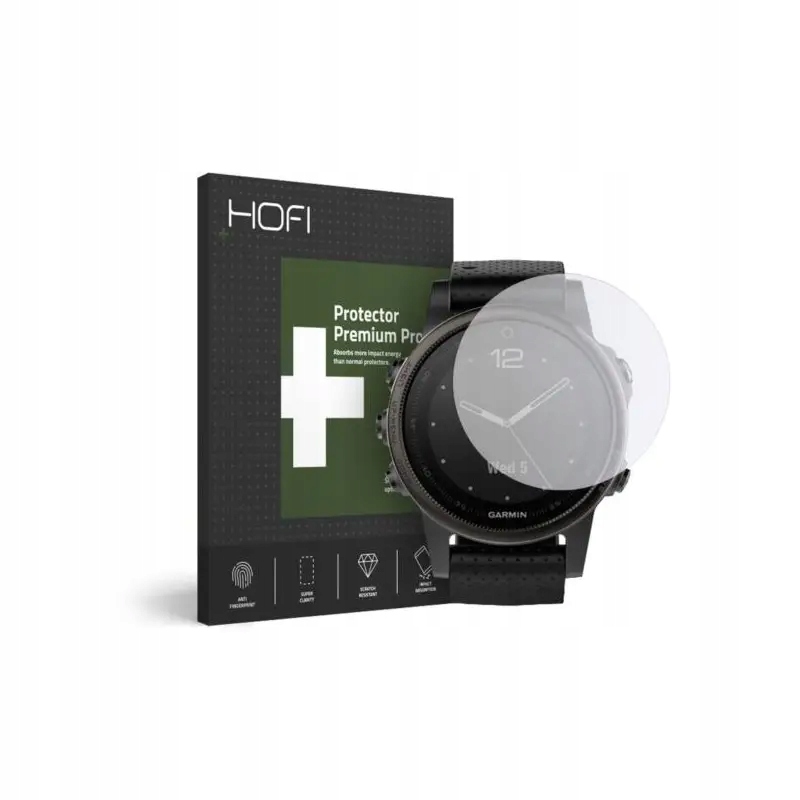 

9H Szkło do Garmin Fenix 7S Hofi Glasspro+