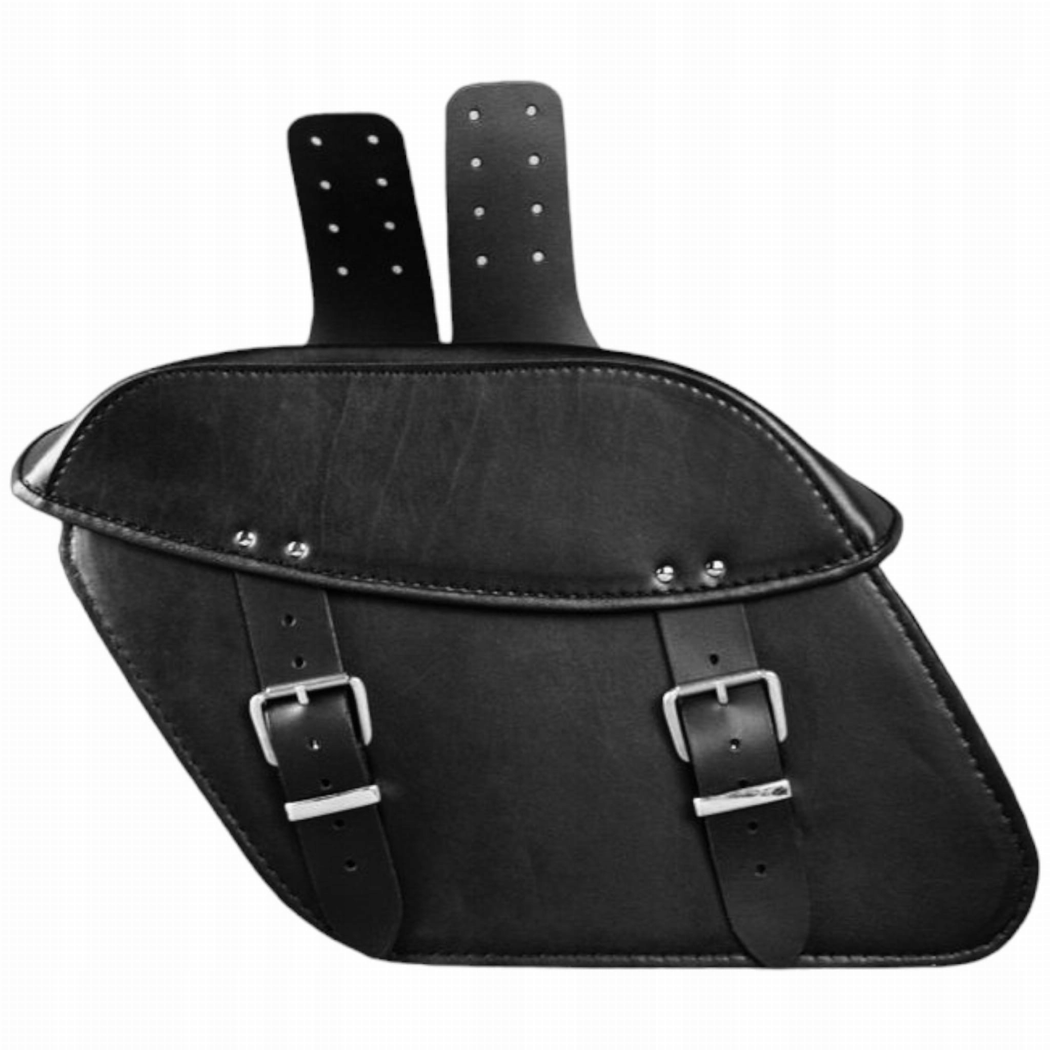 Kožené motocyklové tašky, čierne, 12L