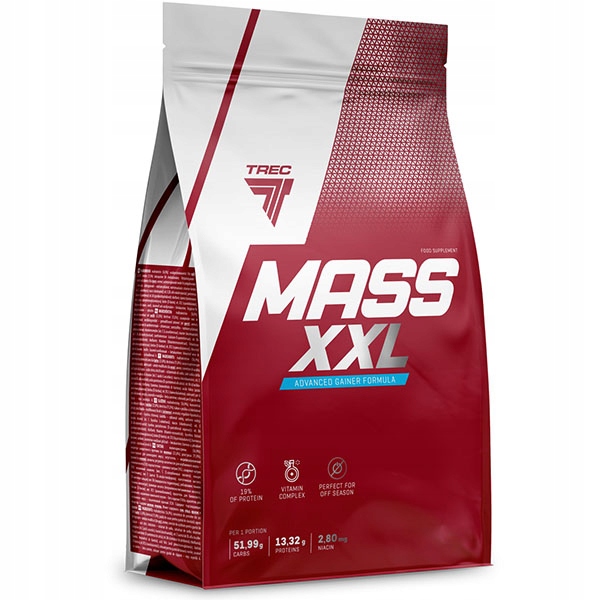 Trec Mass XXL gainer 3kg banánový