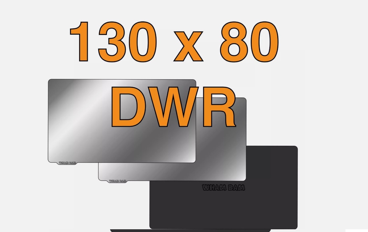 Wham Bam Double Wham 130x80 mm – dvojitá platforma pro 3D tisk