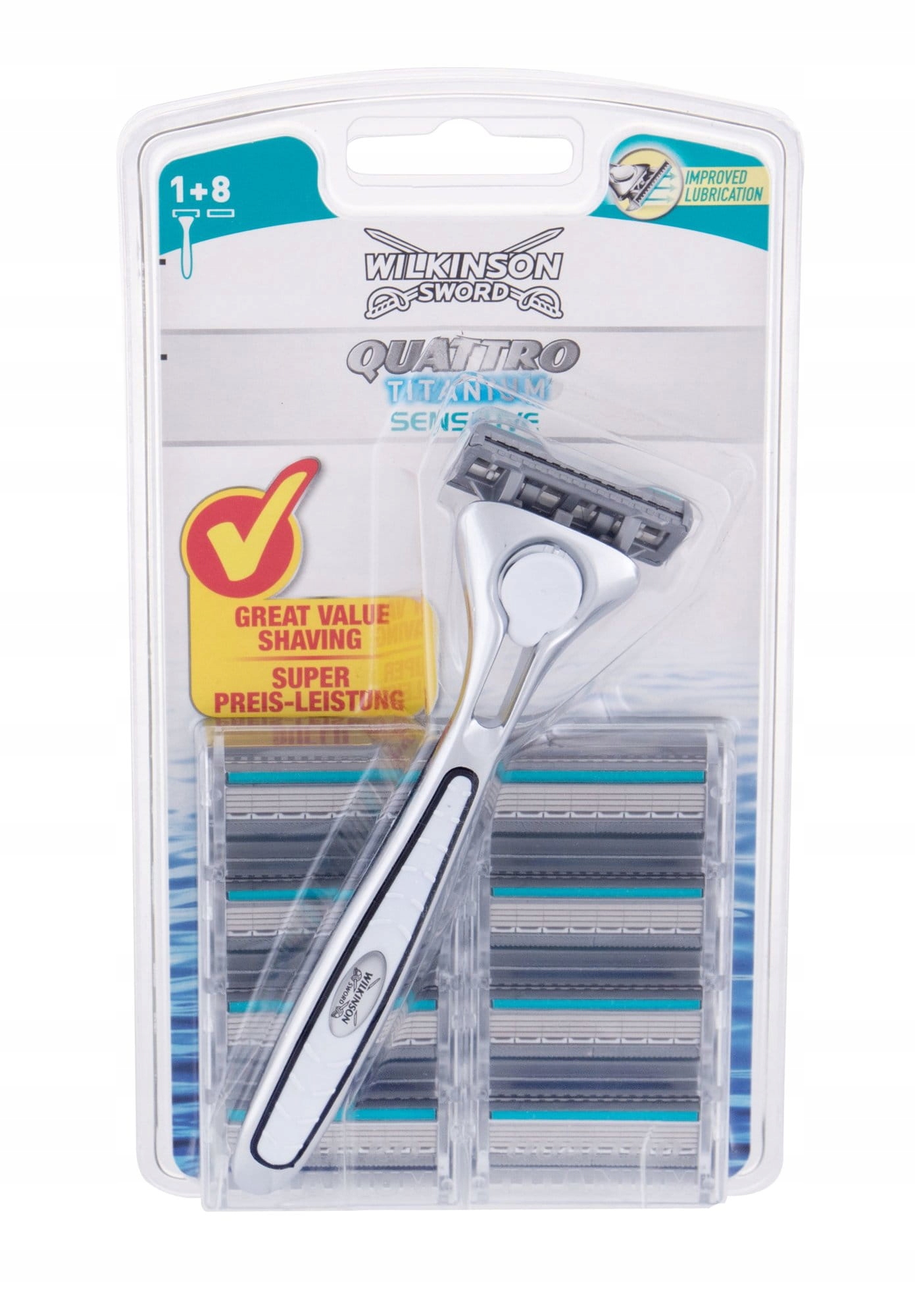 

Wilkinson Sword Quattro Titanium Maszynka 1szt