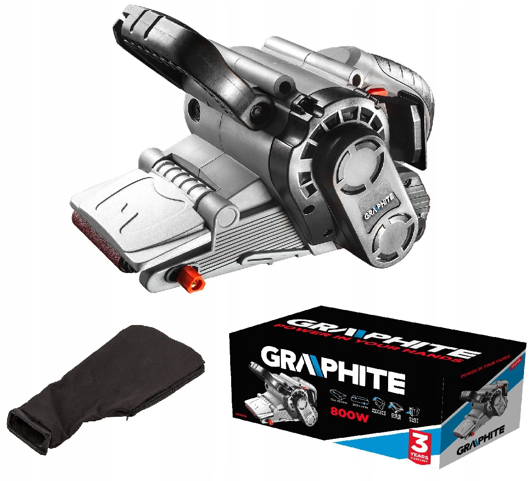 Graphite Szlifierka Taśmowa 800W 59G392