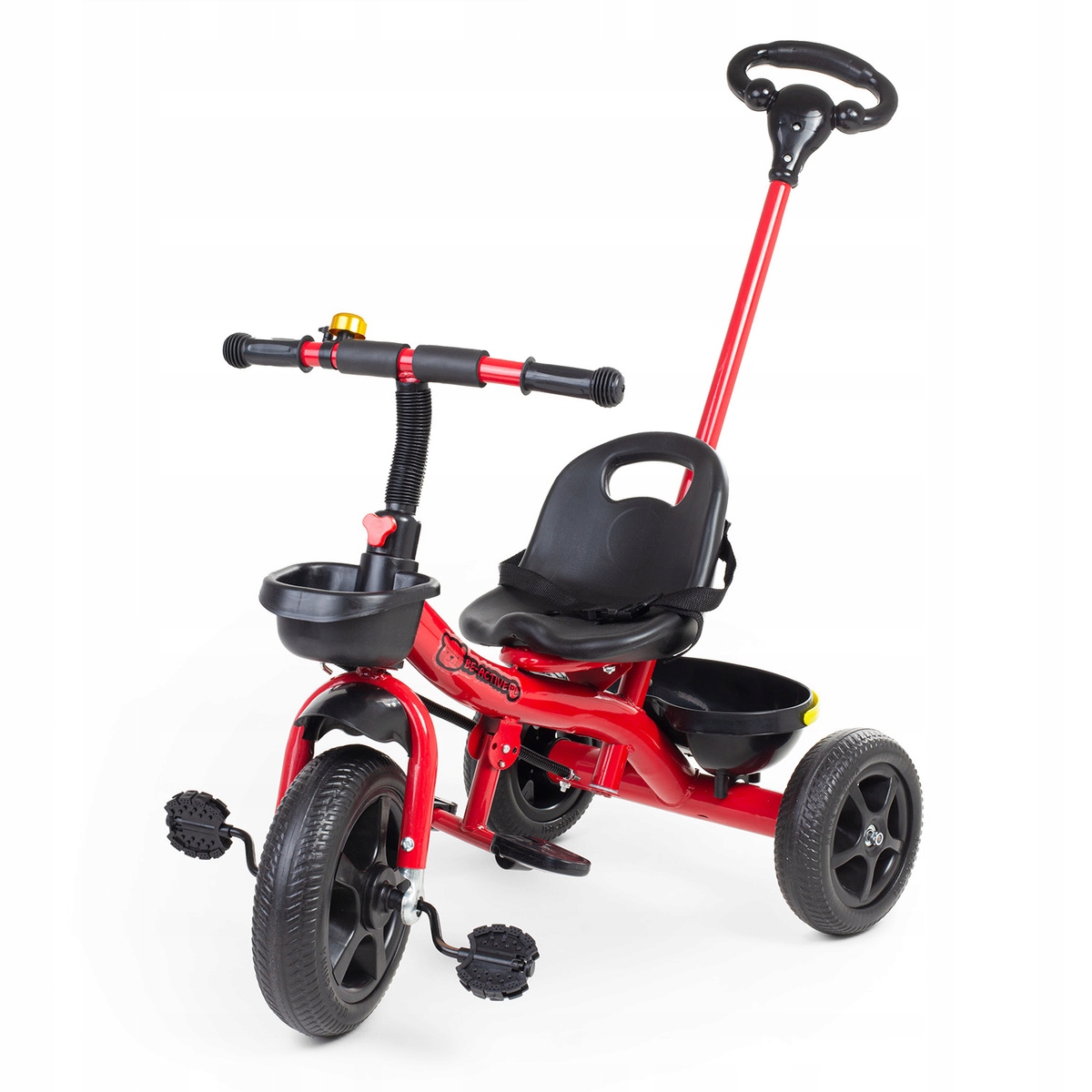 Rowerek trójkołowy pchacz czerwony jeździk dla dzieci