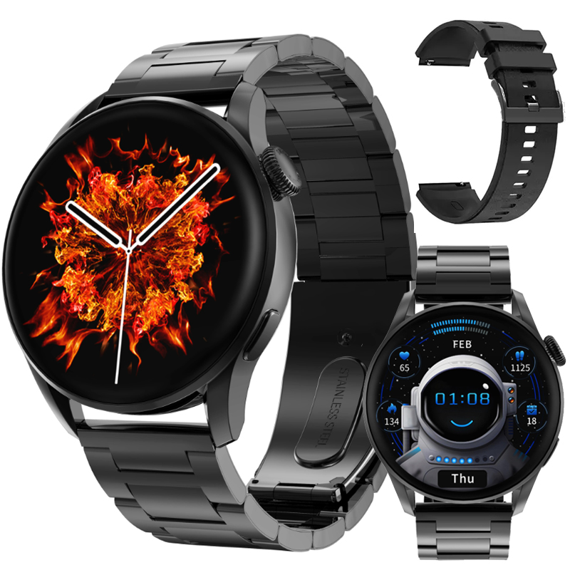 

Smartwatch zegarek męski Artnico DT3 czarny