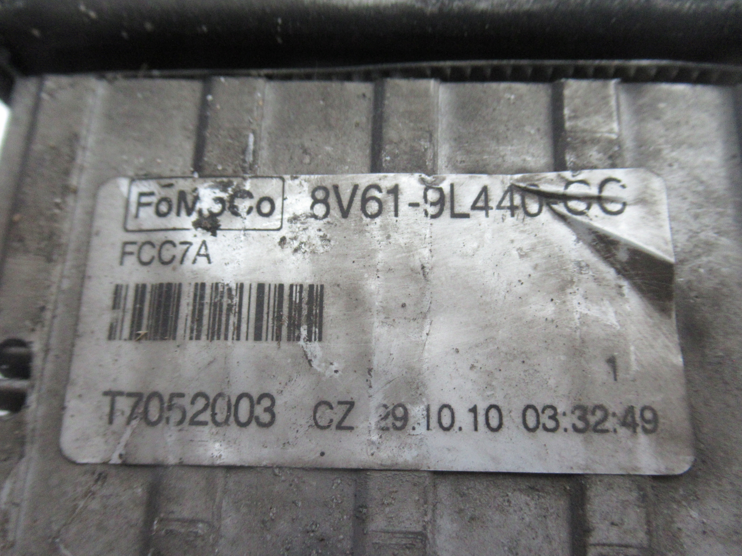INTERCOOLER FORD C-MAX 2 MK2 1.6 TDCI