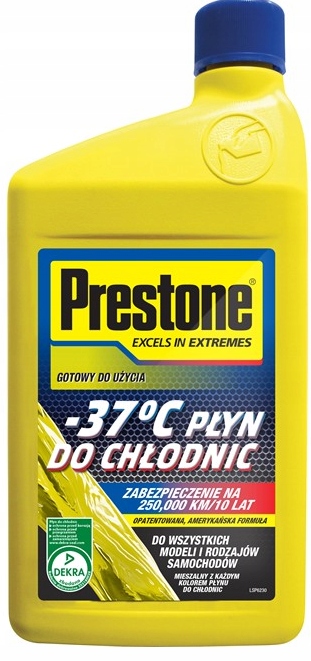 Prestone Płyn Do Chłodnic Mieszalny Gotowy -37C 1L