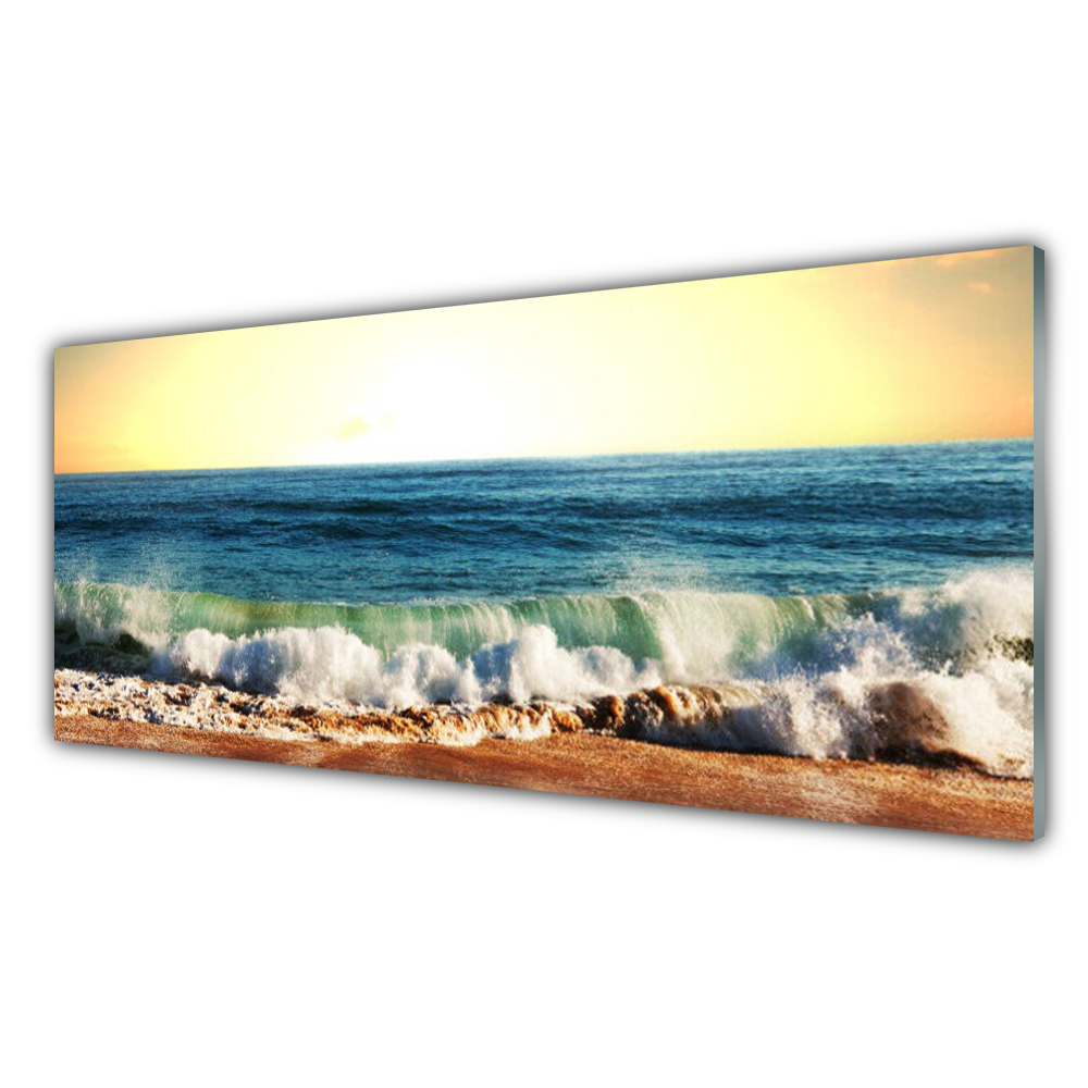 

Fotoobraz nowoczesny 125x50 Ocean Plaża Krajobraz