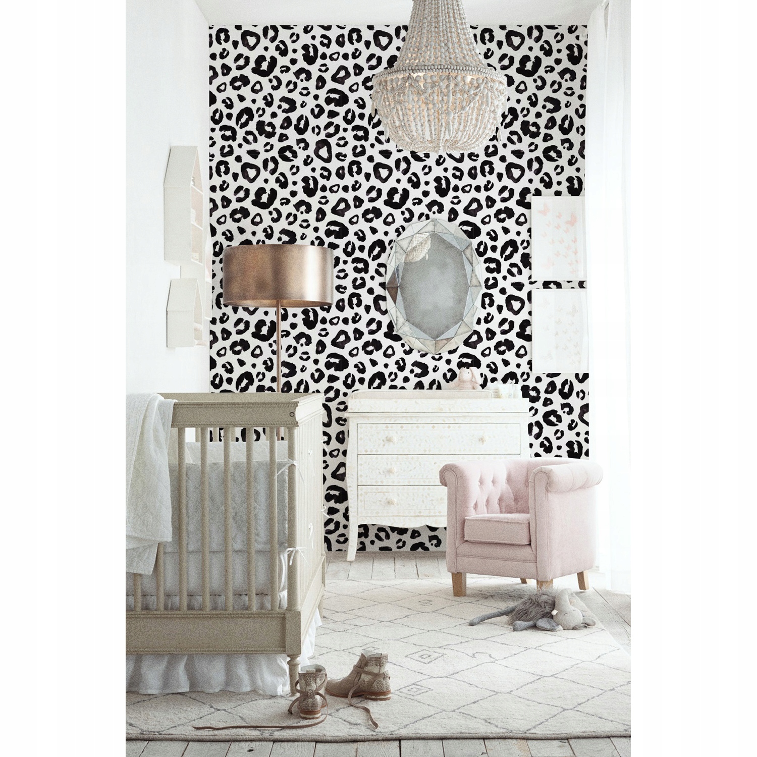 

Samoprzylepna fototapeta Czarna panterka 250x104cm