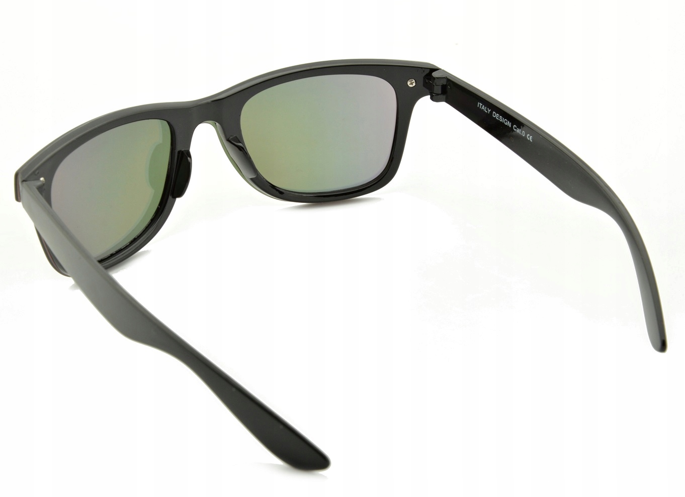 OKULARY PEŁNE Nerd Lustra PRZECIWSŁONECZNE połysk Marka inna marka