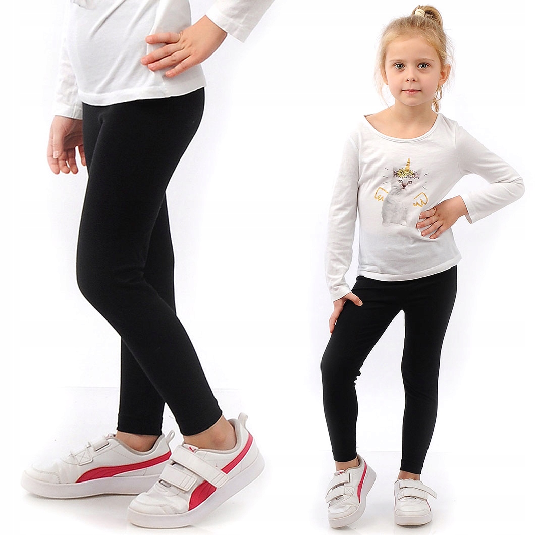 

Legginsy Dziecięce Pl Getry Leginsy Czarne 104