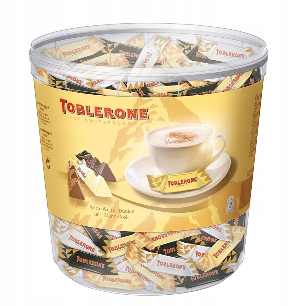 Toblerone Mini Chocolate Bars - 100ct –