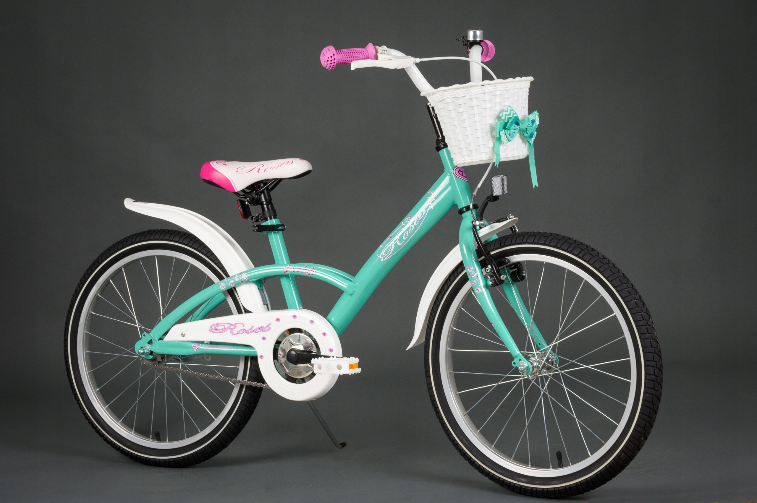 Polski ROWER 20" ROSES ROWEREK miętowy Rodzaj przerzutki brak