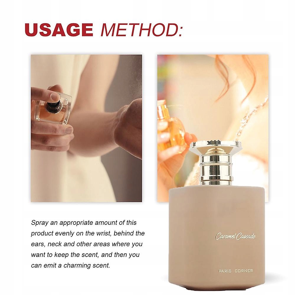 Perfumy Caramel Cascade 50ml dla kobiet - 1 sztuka Marka bez marki