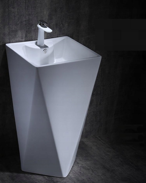 UMYWALKA WOLNOSTOJĄCA MONOLITYCZNA CERAMIKA Marka Veldman